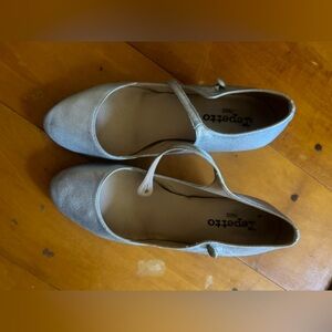Repetto silver heels size 40.